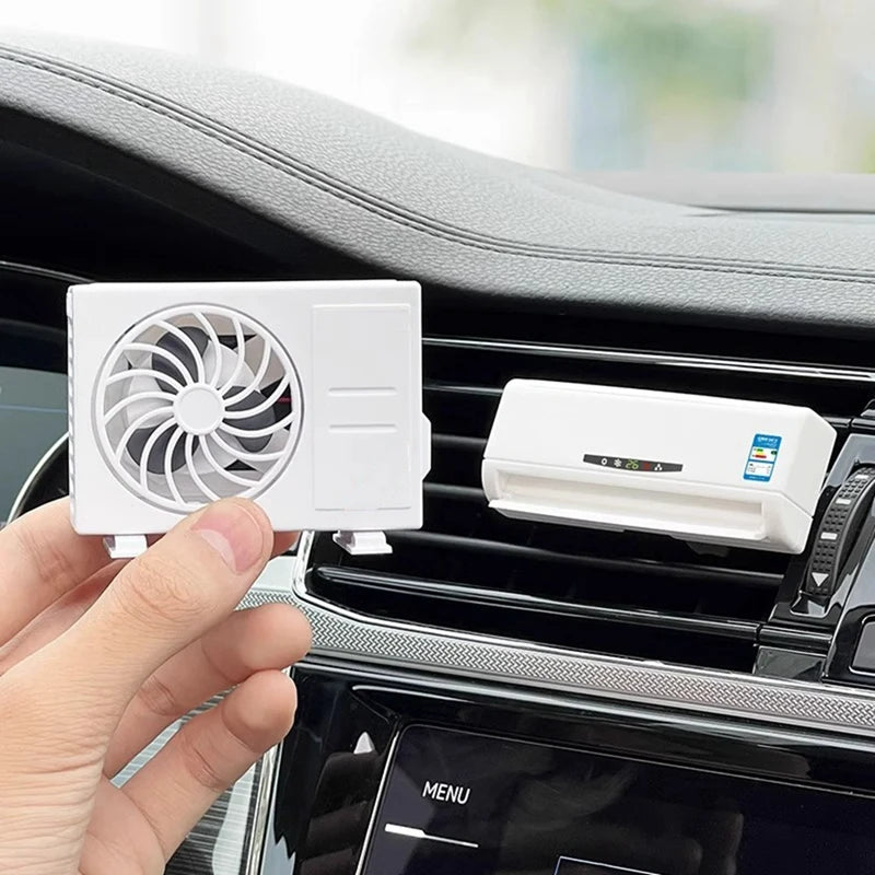 Mini Air Conditioner Model Aromatherapy Car Air Outlet Fragrance Interior Decoration Perfume Long-Lasting Ornaments