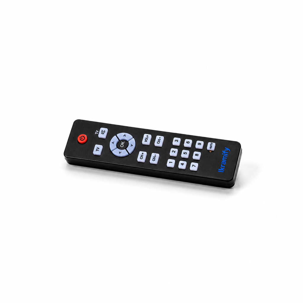 (BF06)Newest Dollhouse Miniature Wide Screen Television Flat-Panel LCD TV Remote Gray Classic Pretend Play Toys for Child