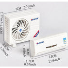 A Set Solar Powered Car Fragrance Perfume Unique Air Condition Model Lemon Fixed Automatic Air Outlet Lavender Long Lasting Auto