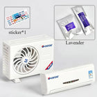 A Set Solar Powered Car Fragrance Perfume Unique Air Condition Model Lemon Fixed Automatic Air Outlet Lavender Long Lasting Auto