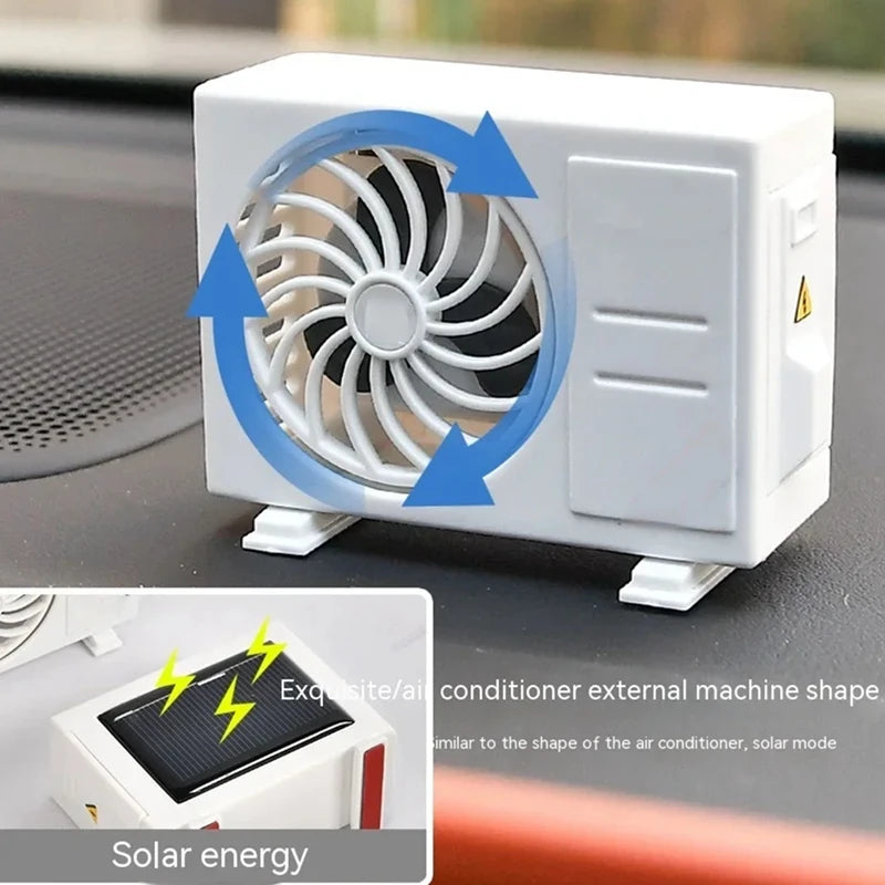 Mini Air Conditioner Model Aromatherapy Car Air Outlet Fragrance Interior Decoration Perfume Long-Lasting Ornaments