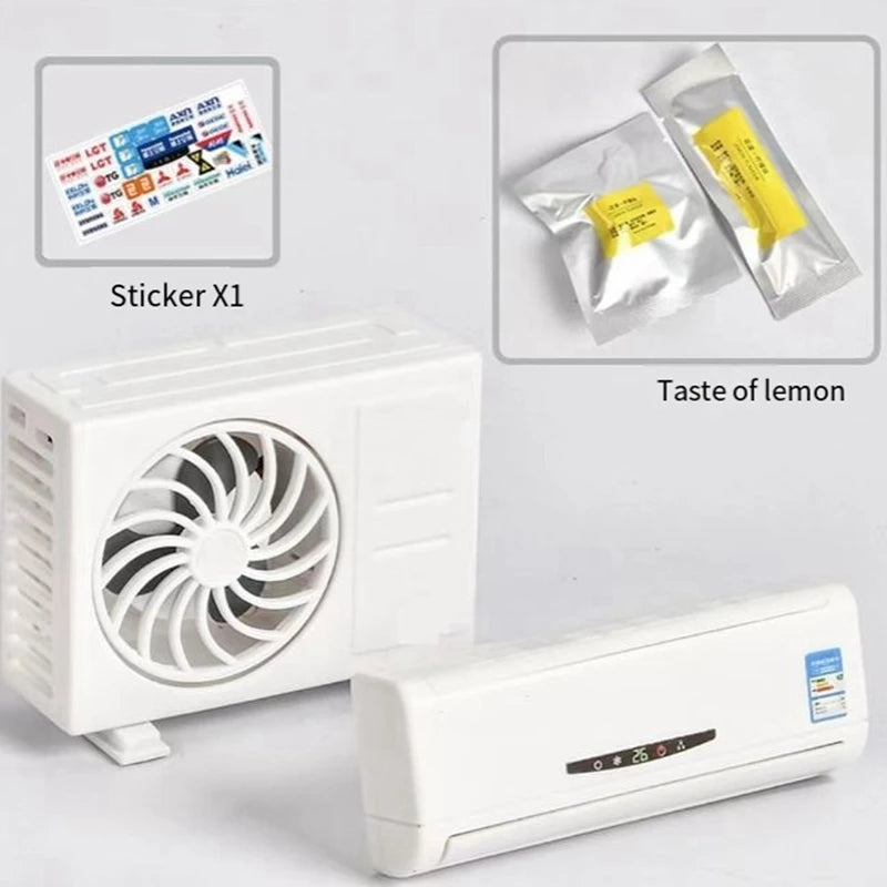Mini Air Conditioner Model Aromatherapy Car Air Outlet Fragrance Interior Decoration Perfume Long-Lasting Ornaments