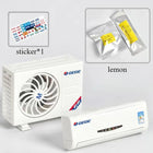 A Set Solar Powered Car Fragrance Perfume Unique Air Condition Model Lemon Fixed Automatic Air Outlet Lavender Long Lasting Auto