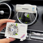 A Set Solar Powered Car Fragrance Perfume Unique Air Condition Model Lemon Fixed Automatic Air Outlet Lavender Long Lasting Auto