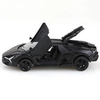 Replica of the SVJ Pullback Alloy Car Model, Children's Toy, Die-Cast Metal, Pullback Function.